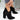 Ankle Pumps Flock Toe Boots High Heels - Easy Pickins Store