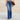 Boyfriend Elastic Waist Slim Fit Elegant Denim Bell Bottom Streetwear Flared Jeans - Easy Pickins Store