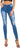 High Waist Butt Lift Stretch Ripped Skinny Jeans Distressed Denim - Easy Pickins Store