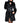 Womens Faux Fox Fur Mid Long Thick Luxury Jacket Black - Easy Pickins Store